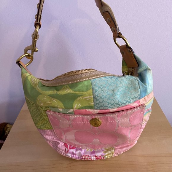 Coach Patchwork Pastel Bag - Picture 2 of 5